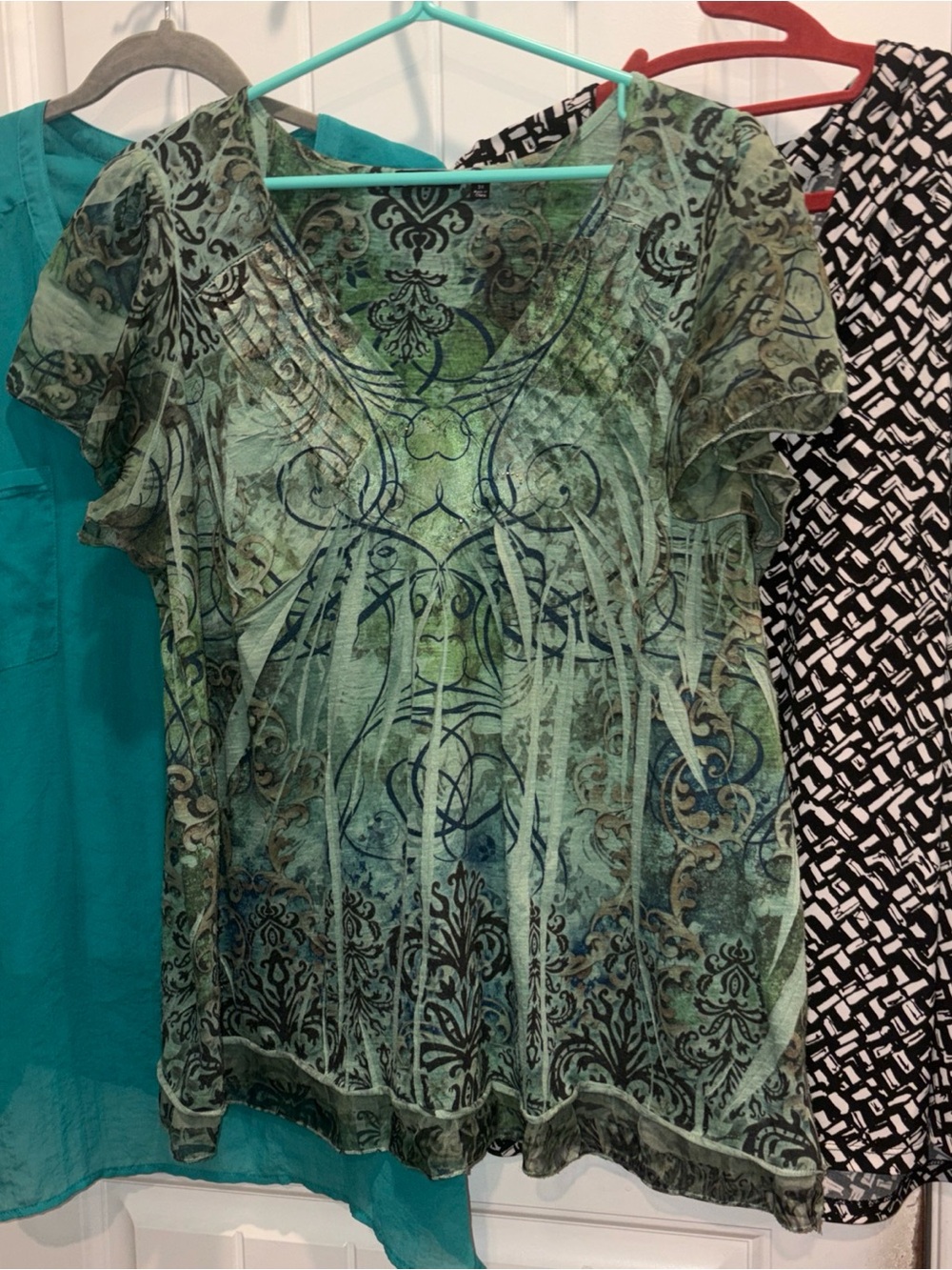 3Xl Lot Of Woman’s Shirts Apt 9 And Dana Buchman